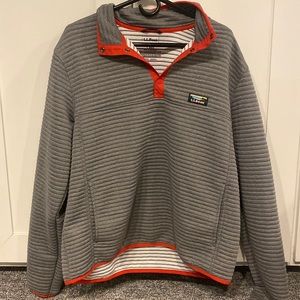 L.L. Bean quarter zip.